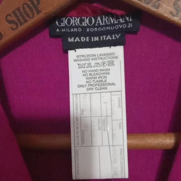 Giorgio armani long sleeve jacket - Picture 2 of 4